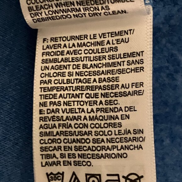 The North Face Women's Hoodie/Sweat shirt/Pullover Blue  Size M/M - Picture 8 of 11